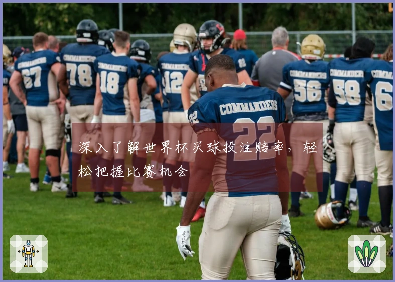 深入了解世界杯买球投注赔率，轻松把握比赛机会