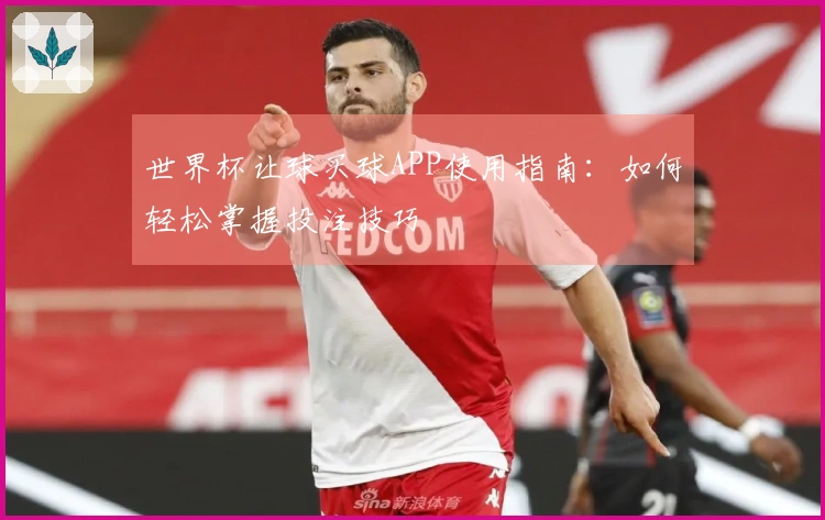世界杯让球买球APP使用指南：如何轻松掌握投注技巧